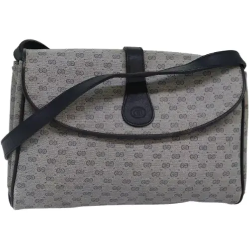 Pre-owned Canvas shoulder-bags , female, Sizes: ONE SIZE - Gucci Vintage - Modalova