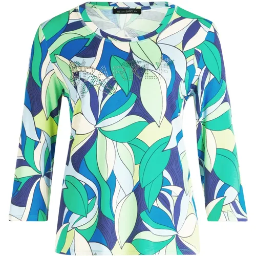 Blumenprint Shirt mit Juwelen - Betty Barclay - Modalova