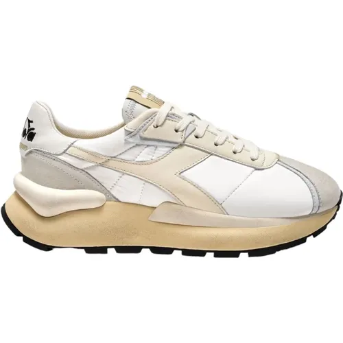 Unisex Low-Top Sneakers in Synthetic Leather , male, Sizes: 7 UK, 9 UK, 4 UK, 10 UK - Diadora - Modalova