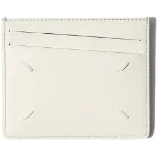 Minimalist Leather Cardholder Wallet , male, Sizes: ONE SIZE - Maison Margiela - Modalova