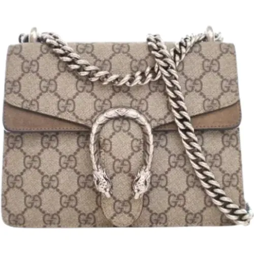 Pre-owned Coated canvas handbags , female, Sizes: ONE SIZE - Gucci Vintage - Modalova