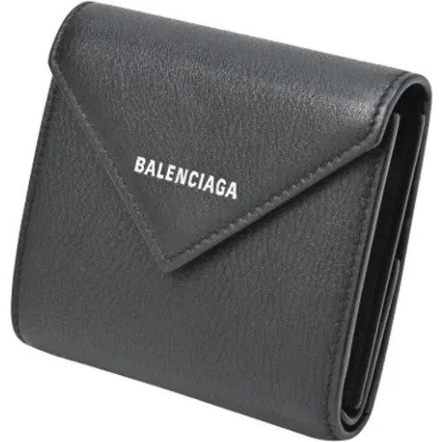 Pre-owned Leather wallets , unisex, Sizes: ONE SIZE - Balenciaga Vintage - Modalova