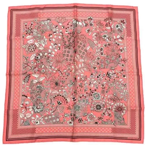 Pre-owned Silk scarves , female, Sizes: ONE SIZE - Hermès Vintage - Modalova