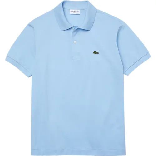 Geripptes Kragen Poloshirt , Herren, Größe: XS - Lacoste - Modalova