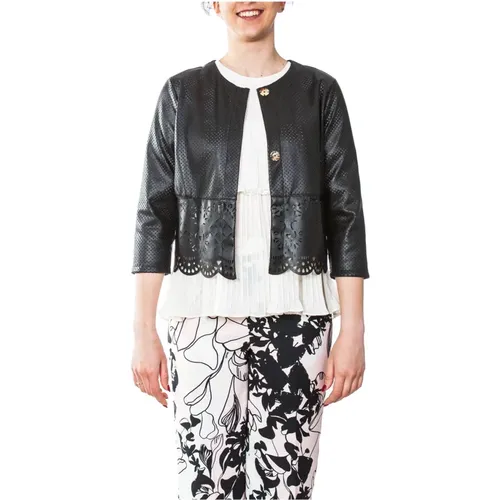 Bucherellato Jacket - Stylish and Comfortable , female, Sizes: L - Liu Jo - Modalova