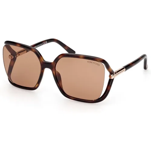 Bold Square Sunglasses Collection , female, Sizes: 60 MM - Tom Ford - Modalova