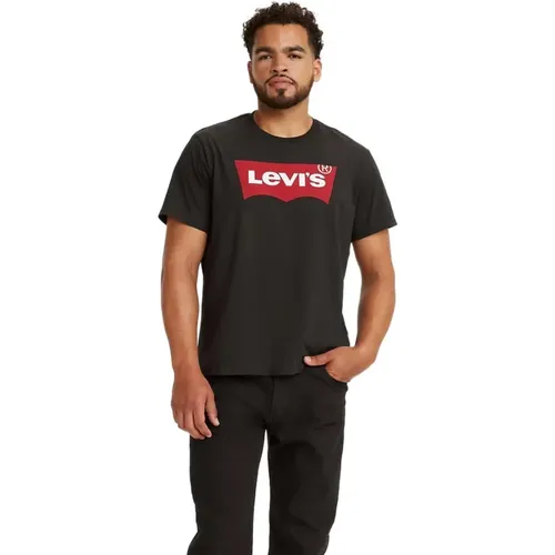 Levi's, Herren Housemark Tee , Herren, Größe: S - Levis - Modalova