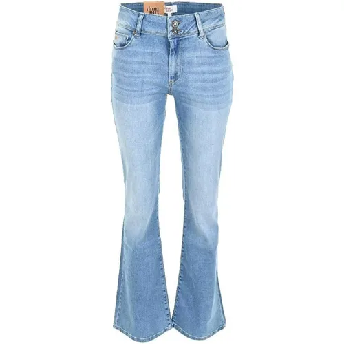 Flared Jeans , Damen, Größe: W26 - DNM Pure - Modalova