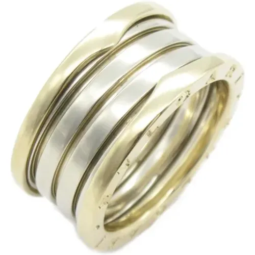 Pre-owned White Gold rings , unisex, Sizes: ONE SIZE - Bvlgari Vintage - Modalova