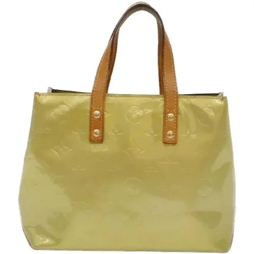 Pre-owned Green Patent Leather Louis Vuitton Bag , female, Sizes: ONE SIZE - Louis Vuitton Vintage - Modalova