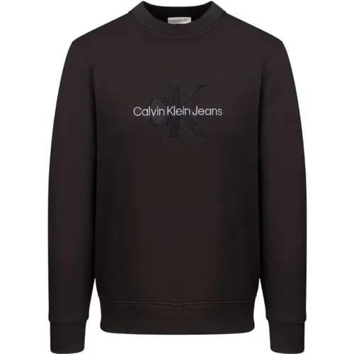 Stylischer Sweatshirt für Männer , Herren, Größe: L - Calvin Klein - Modalova