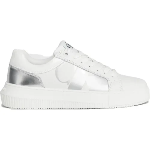 Chunky Low Top Sneakers , female, Sizes: 3 UK, 6 UK, 7 UK, 5 UK, 8 UK, 4 UK - Calvin Klein Jeans - Modalova