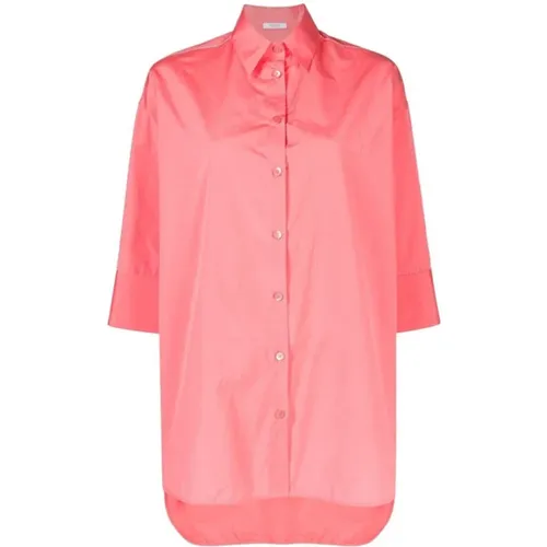 Stylish Button-Up Shirt for Women , female, Sizes: XS - PESERICO - Modalova