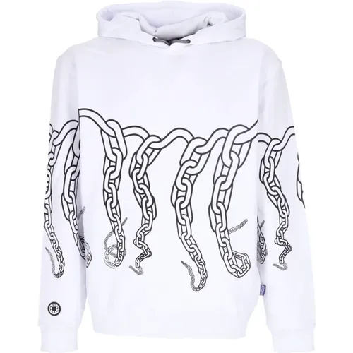 Leichter Kapuzenpullover mit Kettenkapuze , Herren, Größe: XL - Octopus - Modalova