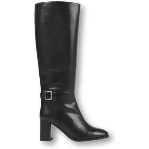 Casual Dress Boots mit Blockabsatz , Damen, Größe: 39 EU - Bronx - Modalova