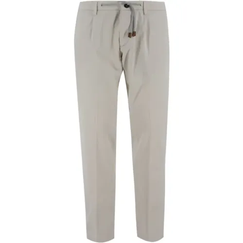 Slim Fit Jogger Trousers , male, Sizes: W38, W36, W40, W34 - Eleventy - Modalova