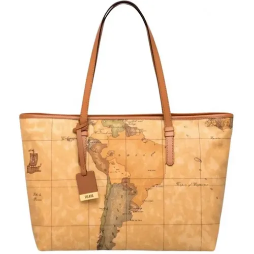 Natural Shopper Bag , female, Sizes: ONE SIZE - Alviero Martini 1a Classe - Modalova