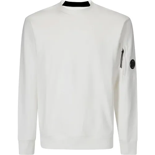 Sweatshirt mit Reißverschlusstasche , Herren, Größe: XL - C.P. Company - Modalova