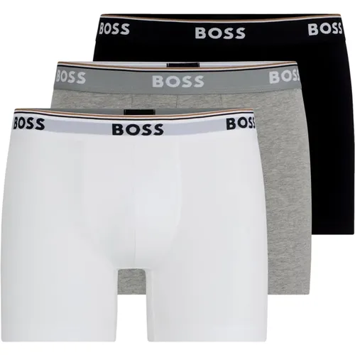 Er-Pack Logo-Boxershorts , Herren, Größe: L - Hugo Boss - Modalova