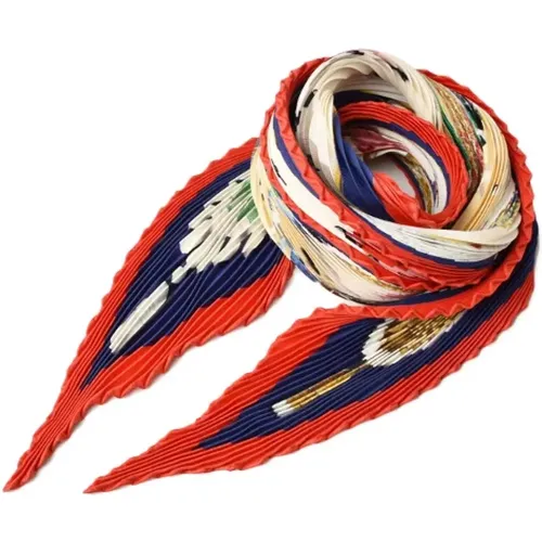 Pre-owned Canvas scarves , female, Sizes: ONE SIZE - Hermès Vintage - Modalova