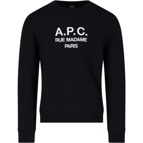 Schwarze Pullover für Männer , Herren, Größe: S - A.p.c. - Modalova