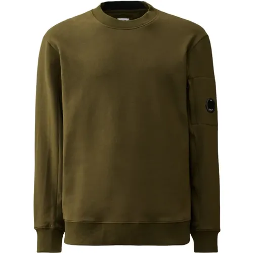 Diagonal Raised Fleece Sweatshirt , male, Sizes: 3XL, 2XL, XL, M, S, L - C.P. Company - Modalova