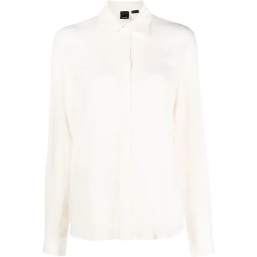 Smorzare shirt , female, Sizes: L, M - pinko - Modalova