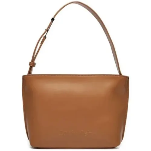 Geprägte Logo Kleine Tote Tasche - Calvin Klein - Modalova