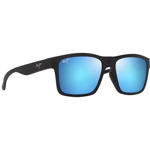 The Flats Matt Schwarz Blau Verspiegelt - Maui Jim - Modalova