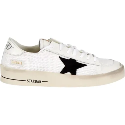 Stardan Sneakers with Mesh Inserts , male, Sizes: 10 UK, 9 UK - Golden Goose - Modalova