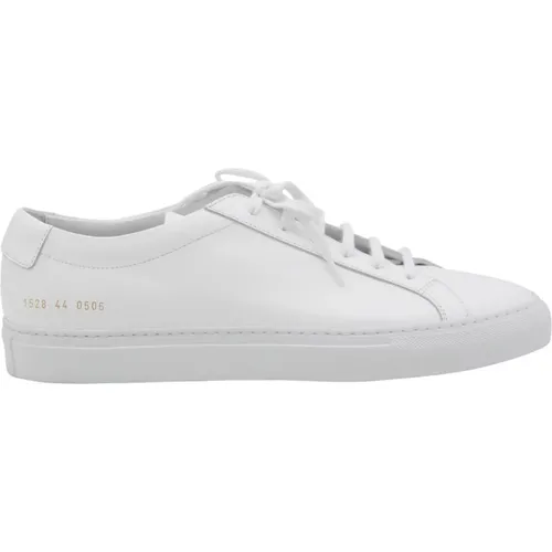 Weiße Leder Sneakers Original Achilles - Common Projects - Modalova