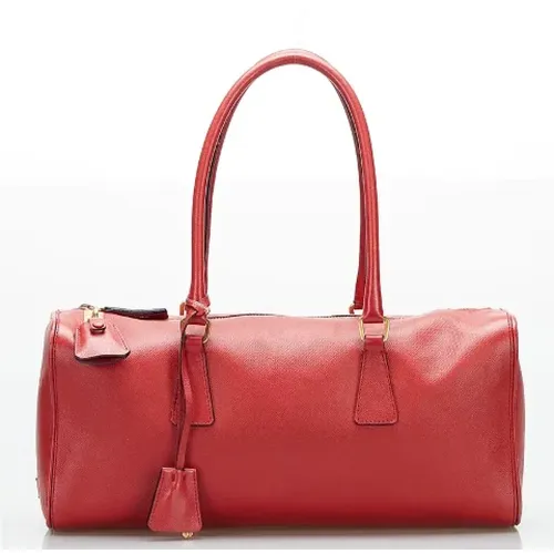 Pre-owned Leder Handtaschen , Damen, Größe: ONE Size - Prada Vintage - Modalova