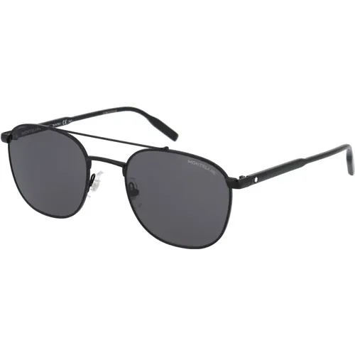 Stylish Sunglasses Mb0114S , male, Sizes: 54 MM - Montblanc - Modalova