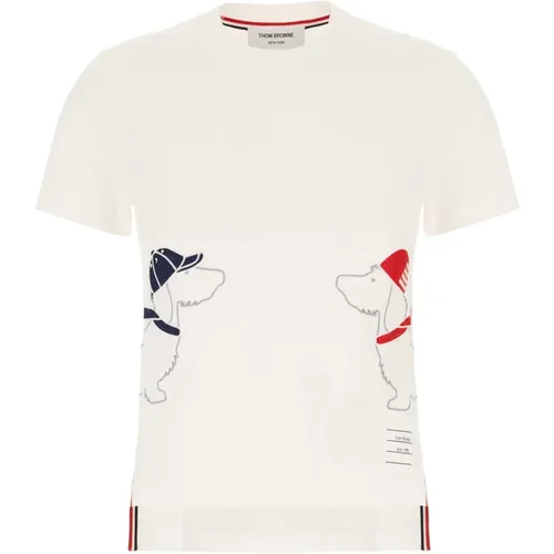 T-Shirts , female, Sizes: 3XS - Thom Browne - Modalova