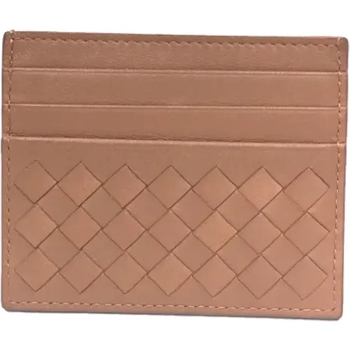 Pre-owned Leather wallets , female, Sizes: ONE SIZE - Bottega Veneta Vintage - Modalova