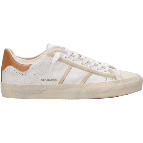 Starless Low Leder Leinwand Sneakers - Hidnander - Modalova