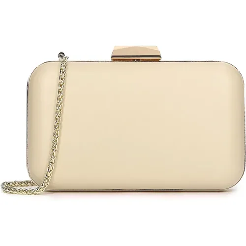 Damen creme clutch tasche Kazar - Kazar - Modalova