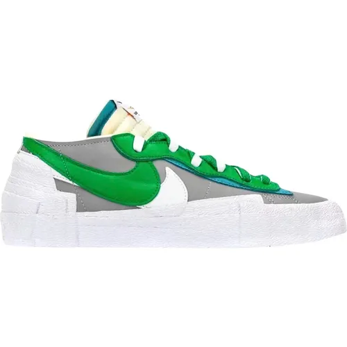 Limitierte Auflage Blazer Low Sacai Grün , Herren, Größe: 36 1/2 EU - Nike - Modalova