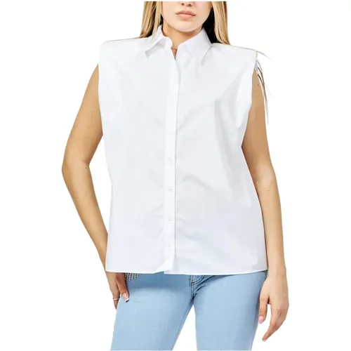 Blusen Shirts , Damen, Größe: 2XS - Hugo Boss - Modalova