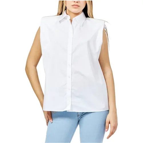 Blusen Shirts , Damen, Größe: M - Hugo Boss - Modalova