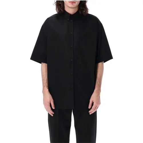 Short Sleeve Shirts , male, Sizes: M - Balenciaga - Modalova