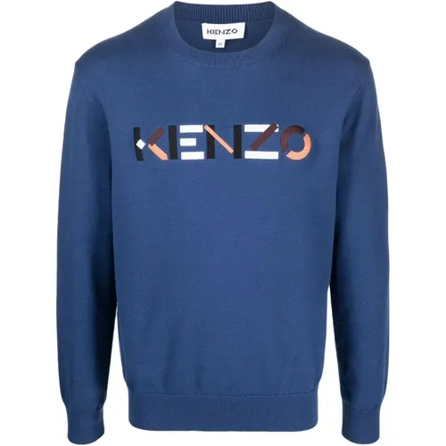 Men`s Knit Hooded Sweater , male, Sizes: S - Kenzo - Modalova