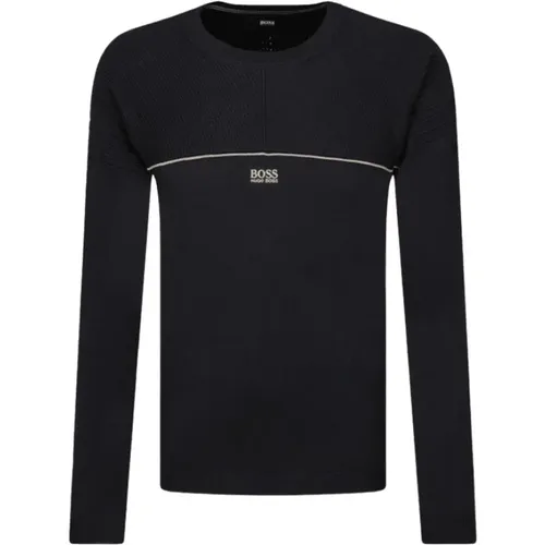 T-shirt , male, Sizes: L - Hugo Boss - Modalova