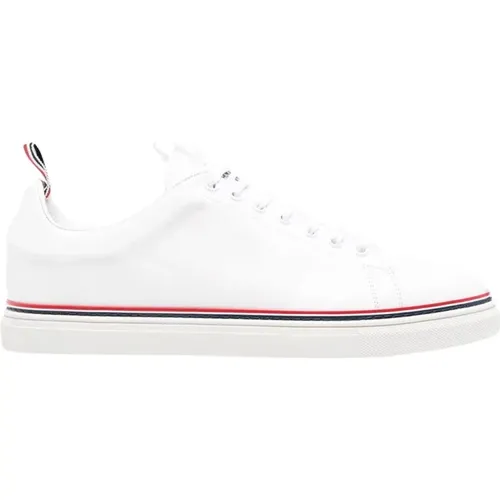 Low Top Pebble Grain Sneakers , male, Sizes: 7 UK, 6 UK - Thom Browne - Modalova