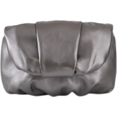 Handgemachte Lederclutch-Tasche , Damen, Größe: ONE Size - Malababa - Modalova