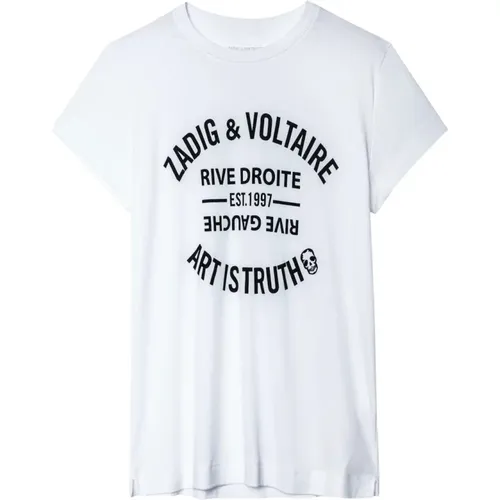 Versatile Women's T-Shirt , female, Sizes: S - Zadig & Voltaire - Modalova