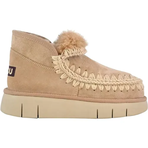 Eskimo Bounce Suede Ankle Boot , female, Sizes: 3 UK, 7 UK, 6 UK - Mou - Modalova