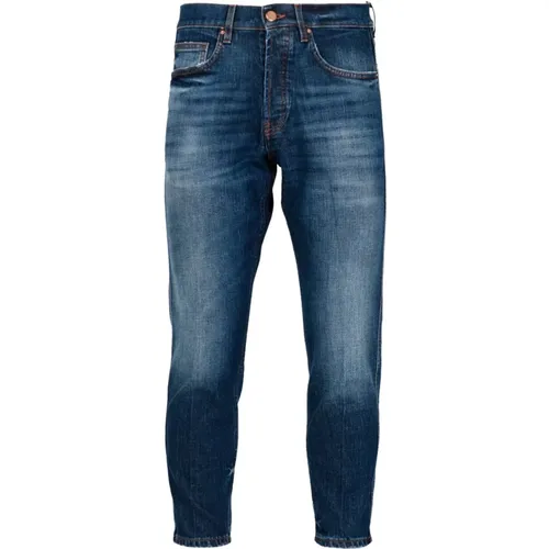 Seoul Denim Jeans Loose Fit Konischer Beinverlauf , Herren, Größe: W35 - Don The Fuller - Modalova