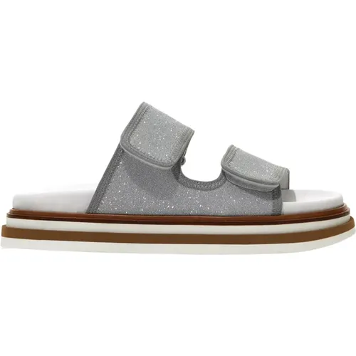 Summer Sliders for Women , female, Sizes: 3 1/2 UK, 4 UK, 7 UK - Hogan - Modalova