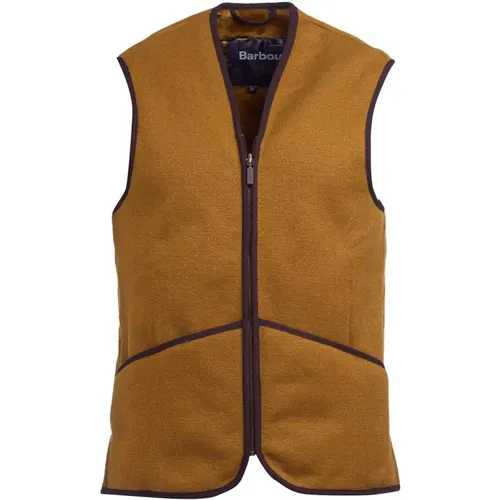 Warm Pile Gilet with Zip , male, Sizes: 2XL - Barbour - Modalova